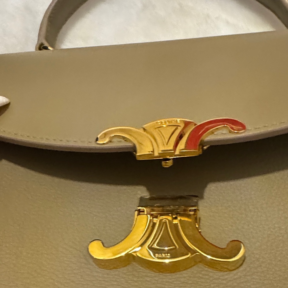 Celine  Leather Satchel - Picture 7 of 10